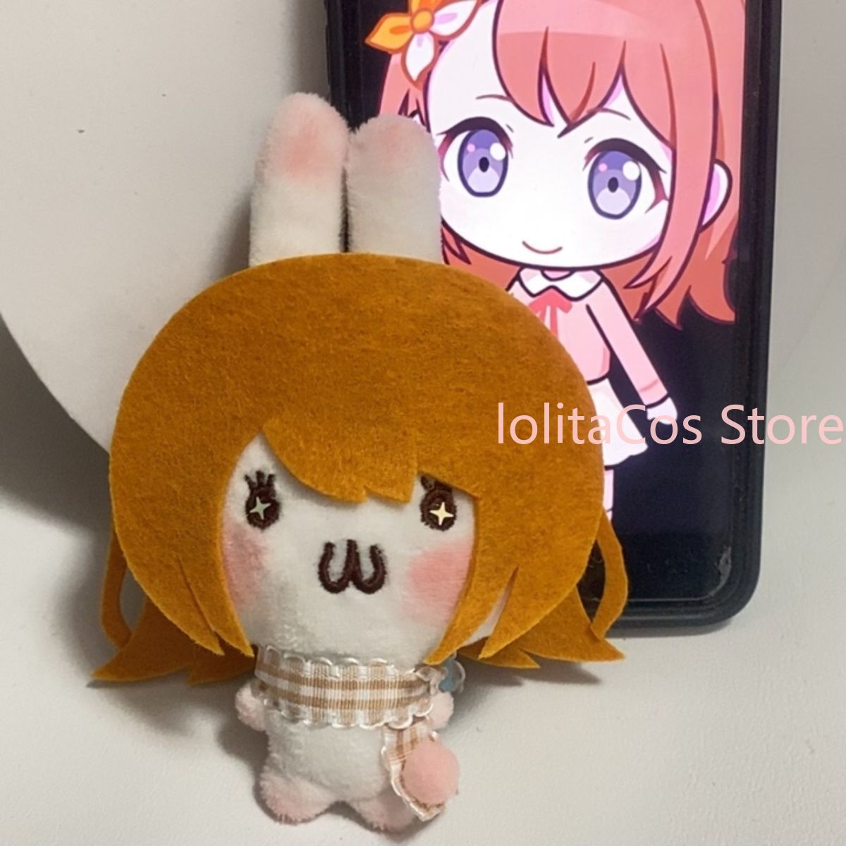 Anime Cosplay For Girls - Boneca de Pelúcia Artesanal Fofa Pjsk