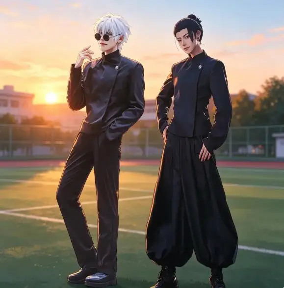 Anime Cosplay Gojo - Fantasia de Cosplay Anime Jujutsu Kaisen
