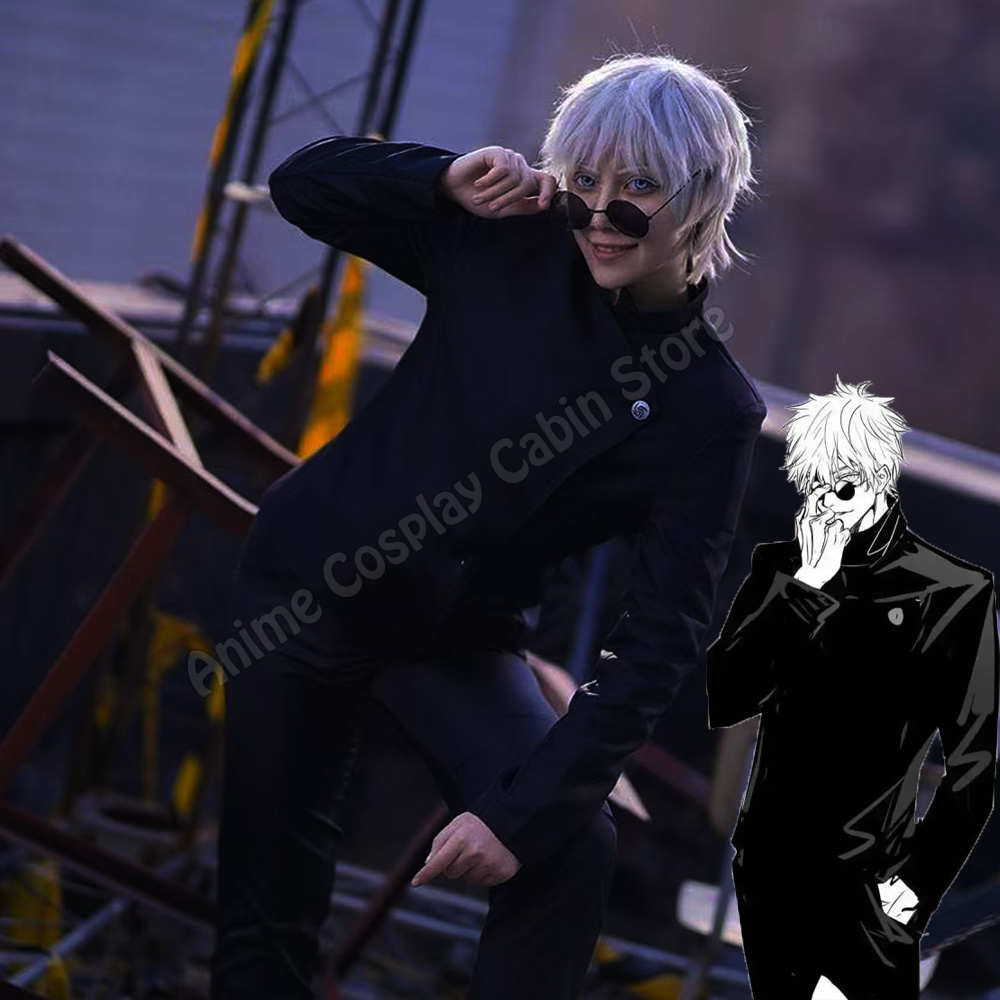 Anime Cosplay Gojo - Fantasia de Cosplay de Halloween Anime