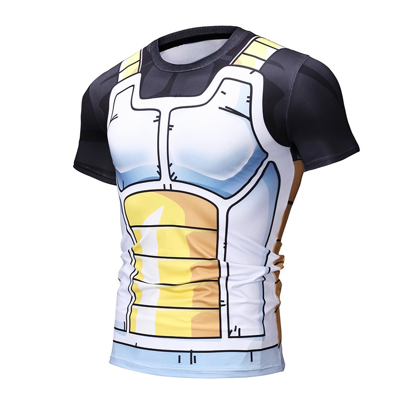 Dragon Ball Saiyan Armor - Camiseta Masculina Dragon Ball Verão 2026