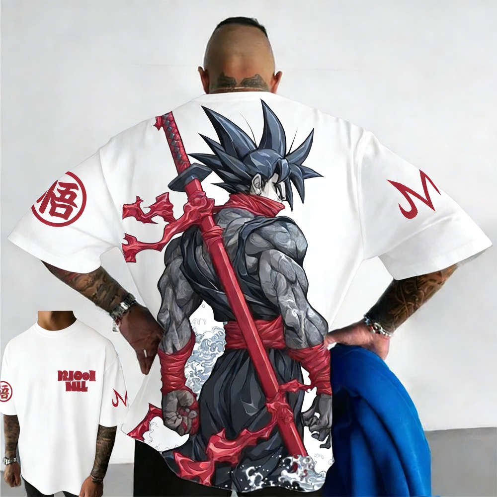 Dragon Ball Saiyan Armor - Camiseta Plus Size Dragon Ball Estampada