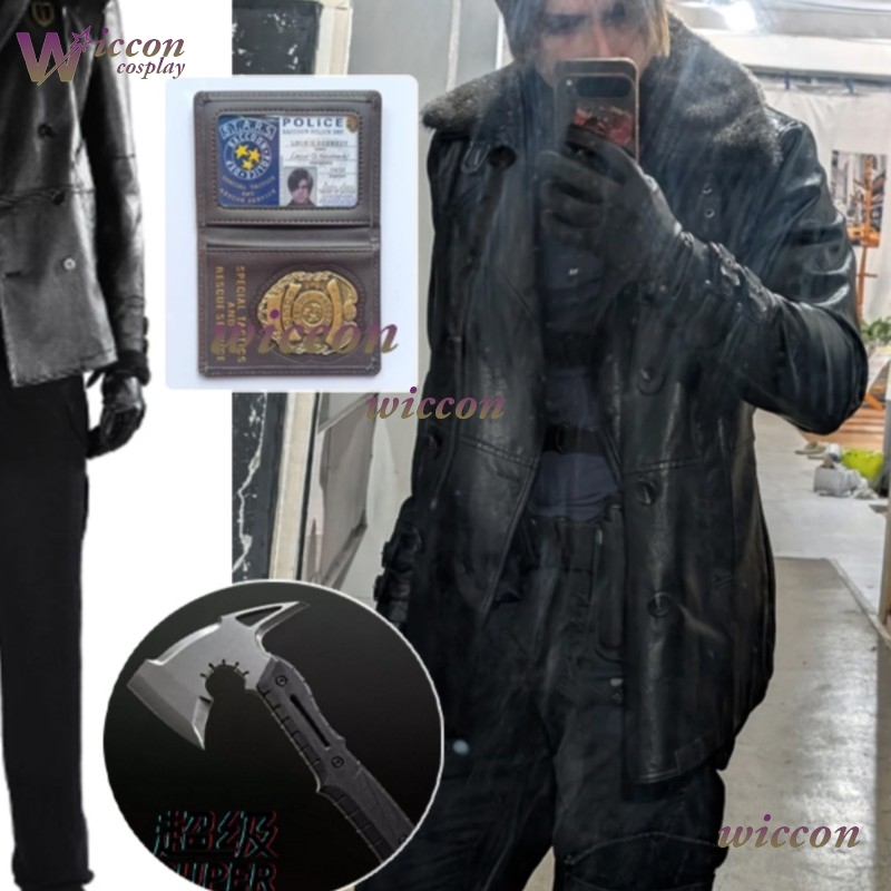 Anime Cosplay Jumpsuit - Cosplay Resident Evil Leon·S·Kennedy: Fantasia Completa