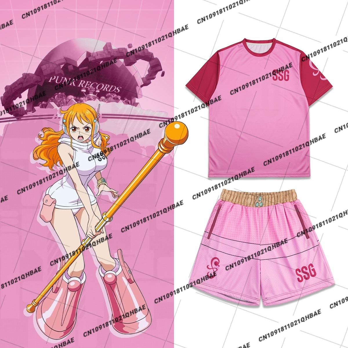 Anime Cosplay Anime - 2026 Novo Conjunto Esportivo Masculino Oversized