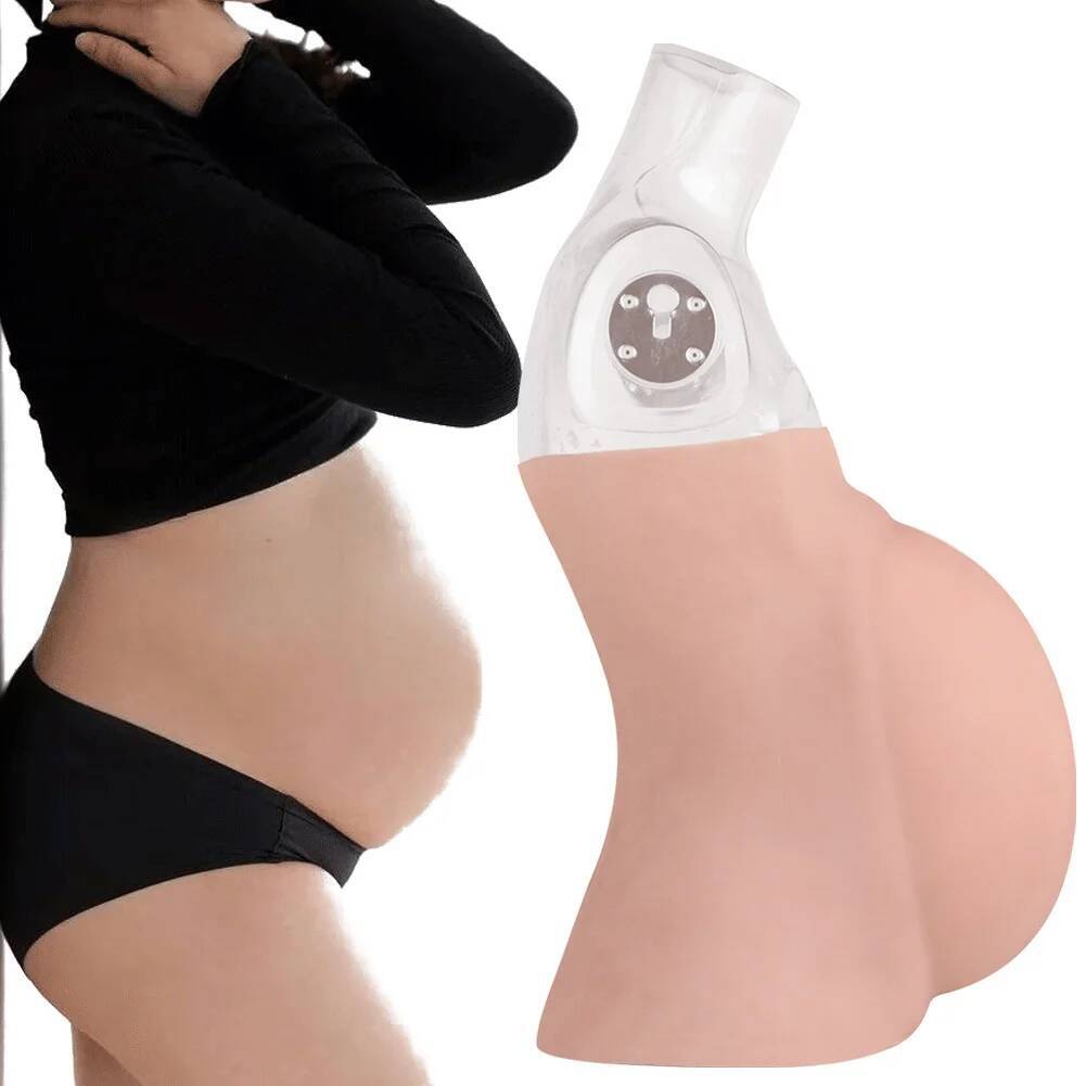 Anime Cosplay Pregnant - Falso sem barriga mudline grávida intestino
