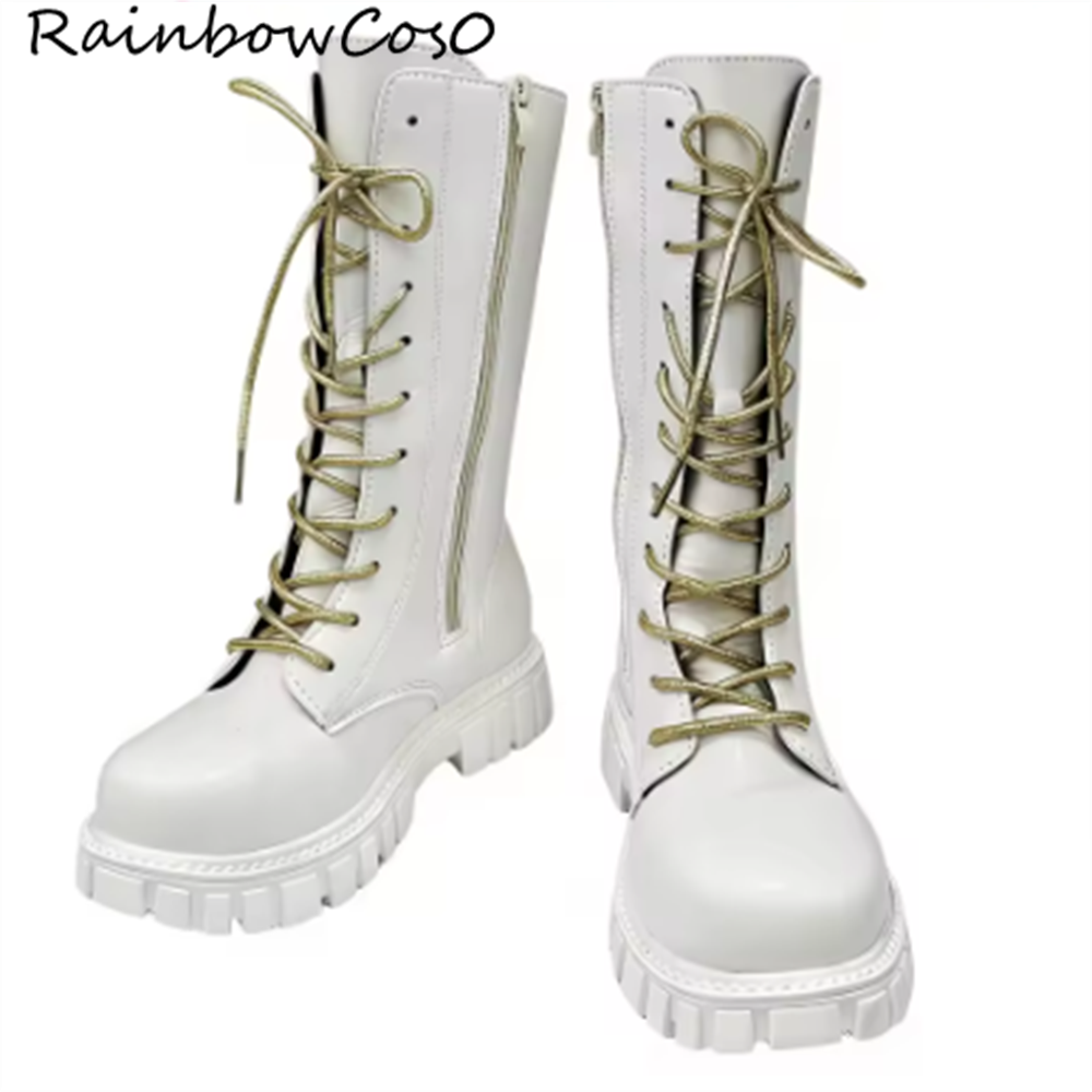 Anime Zoey Cosplay - Rumi Zoey Cosplay Sapatos Botas Jogo