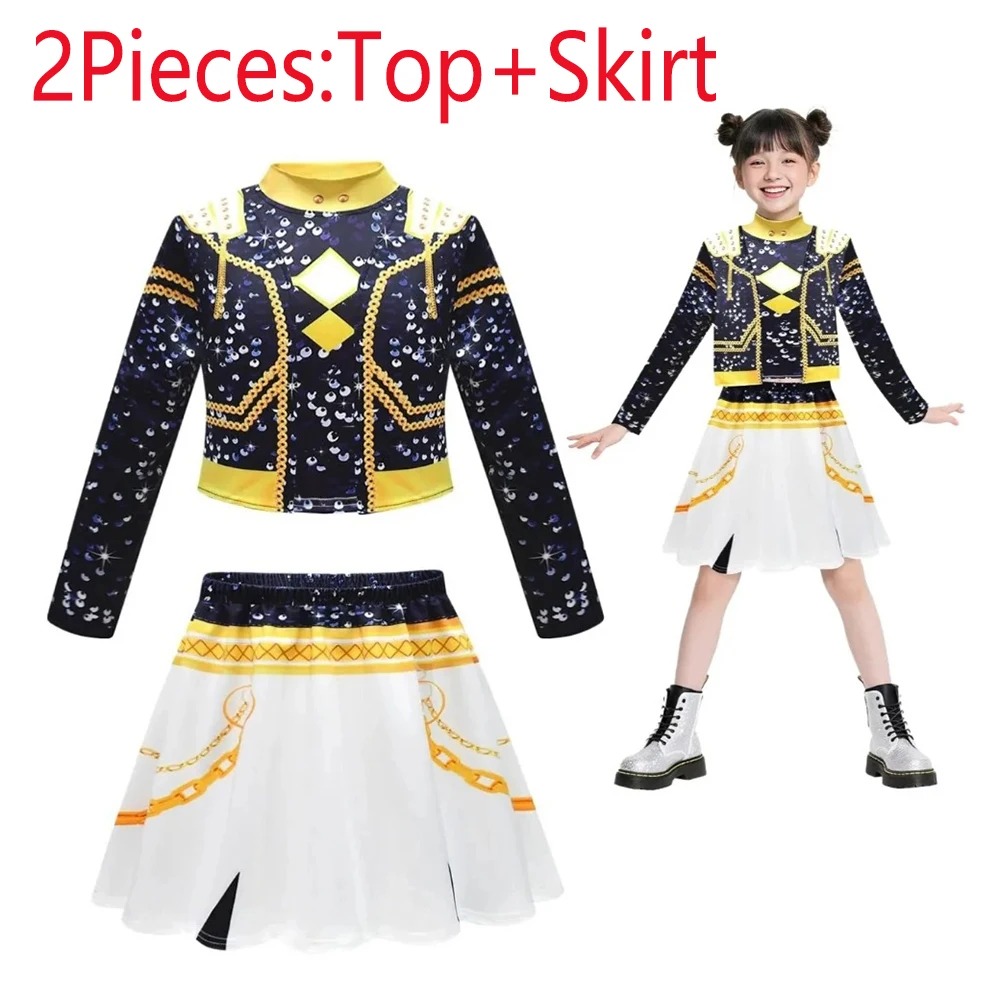 Anime Zoey Cosplay - Filme coreano role-play roupas menina grupo