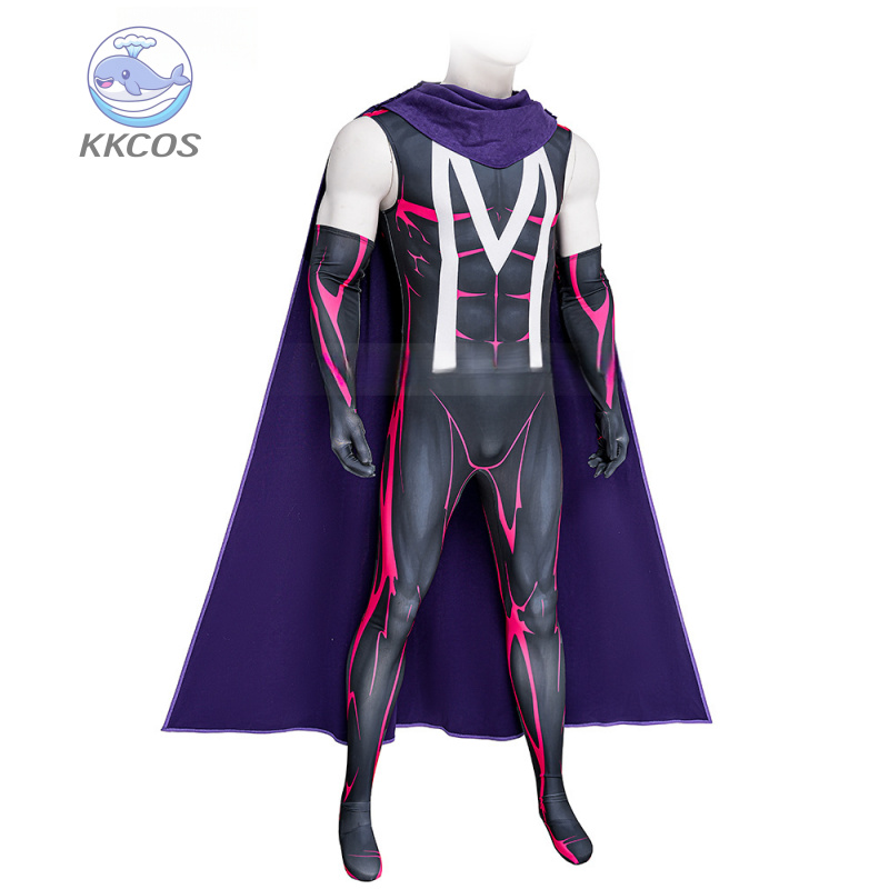 Magneto cosplay traje macacão  - Anime Cosplay Jumpsuit avaliação e preço