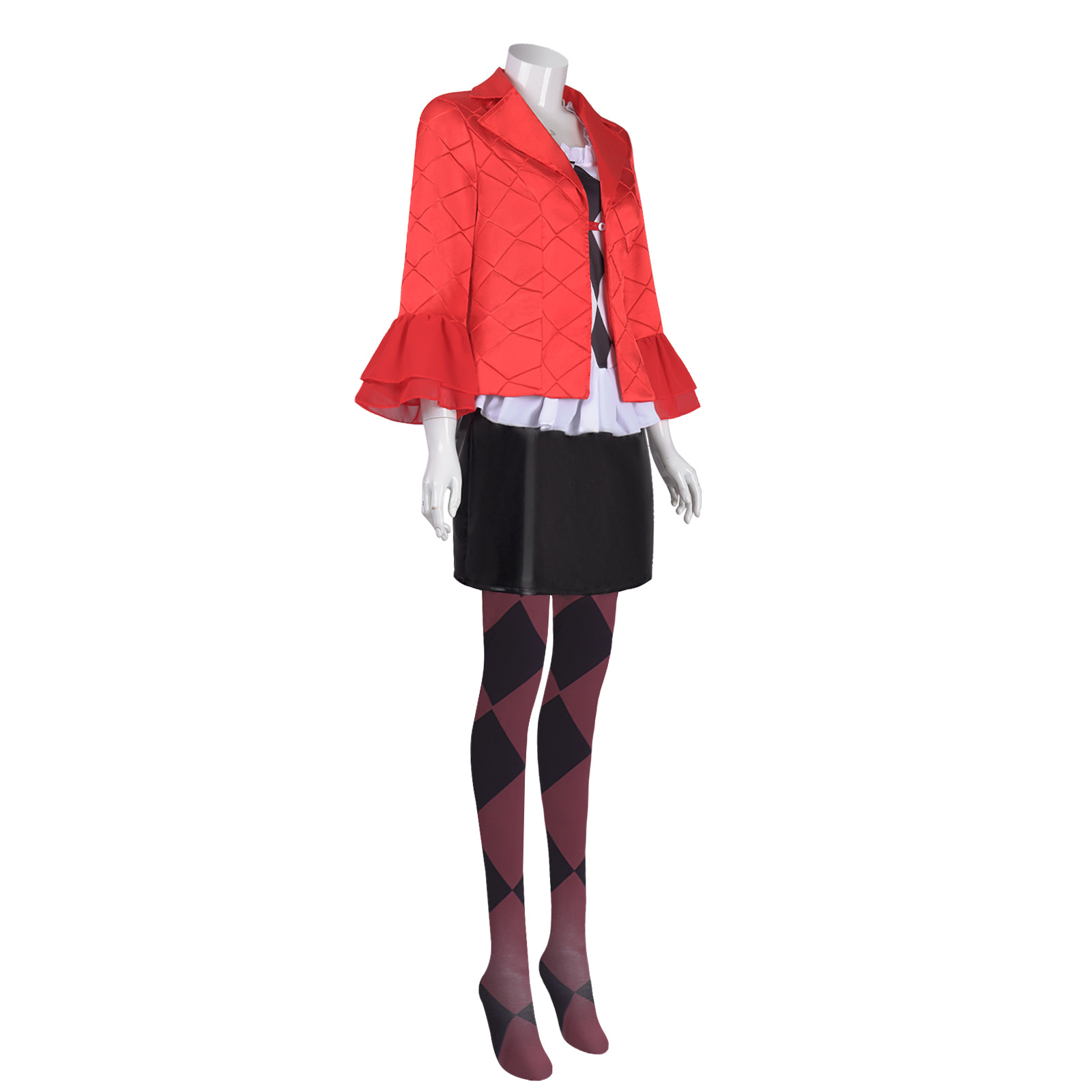 Fantasia de cosplay Harley Qui - Anime Harley Quinn Cosplay avaliação e preço