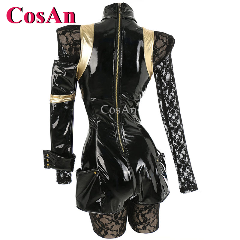 CosAn Hot Anime Game Operator  - Anime Cosplay Jumpsuit avaliação e preço