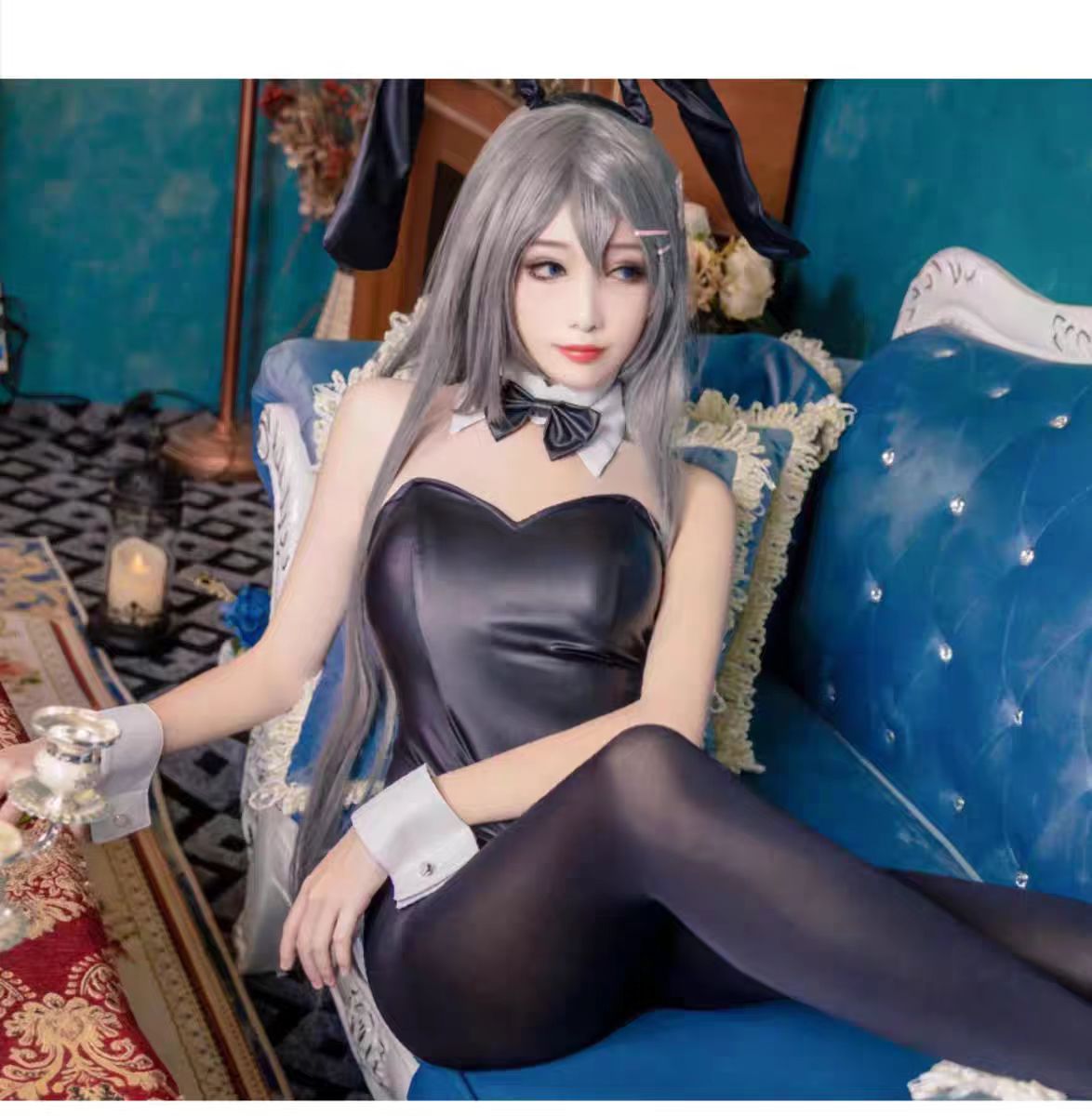 Sexy coelho menina sakurajima  - Anime Cosplay Jumpsuit avaliação e preço