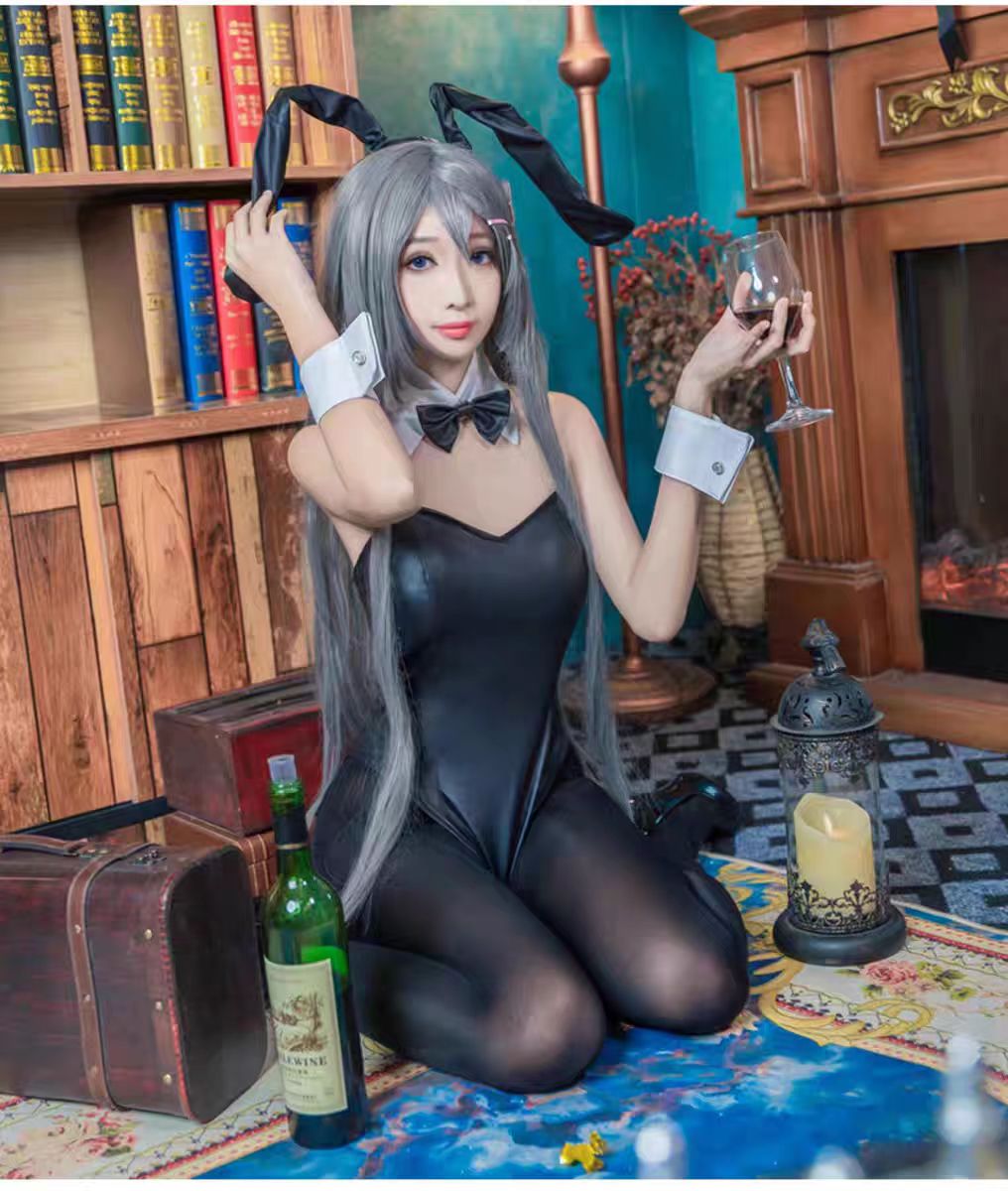 Sexy coelho menina sakurajima  - Anime Cosplay Jumpsuit avaliação e preço