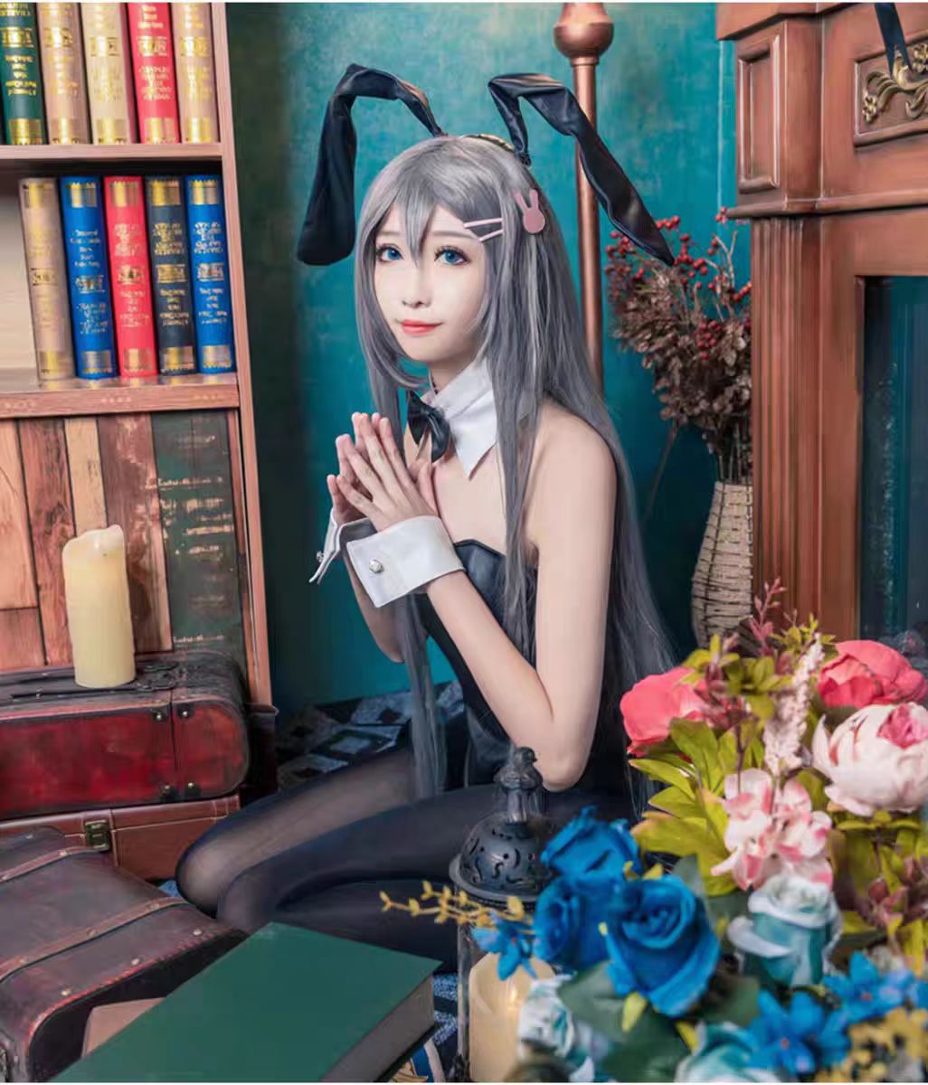 Sexy coelho menina sakurajima  - Anime Cosplay Jumpsuit avaliação e preço