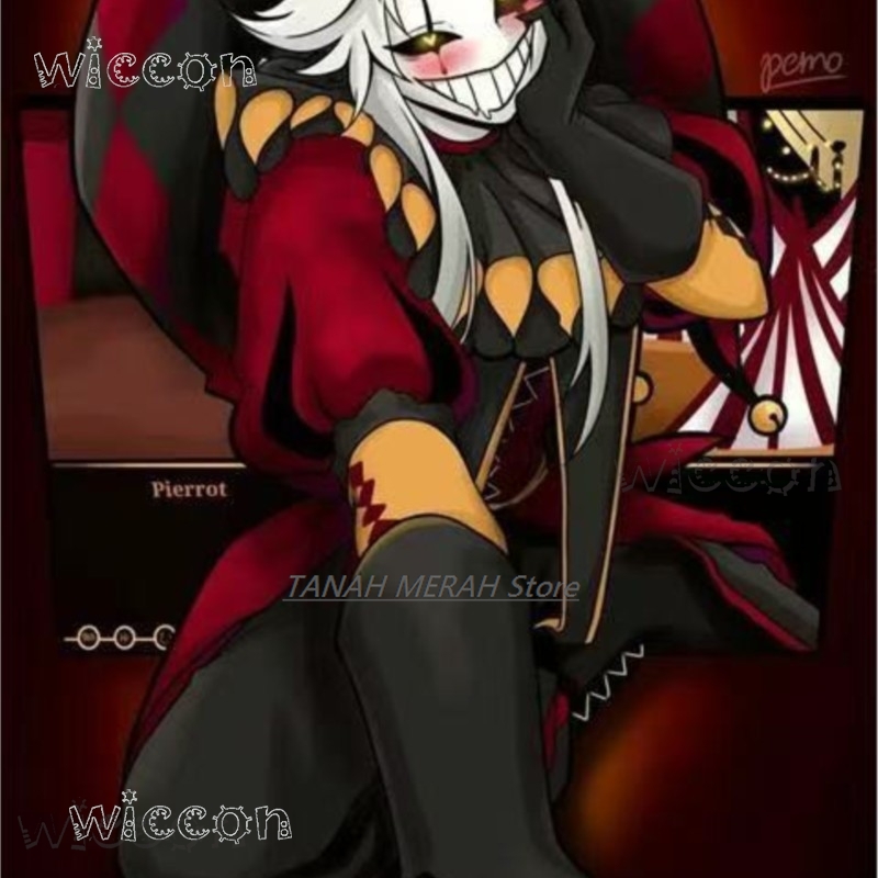 Máscara de Palhaço de Circo Pi - Anime Cosplay Face avaliação e preço