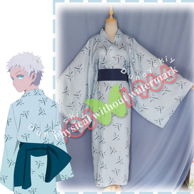 Kimono Tradicional Japonês JJK - Anime Cosplay Gojo avaliação e preço