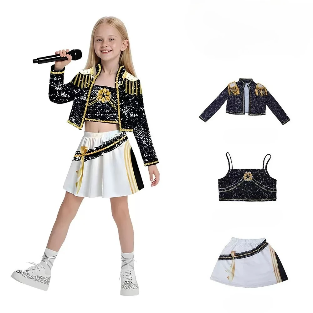 Novo guerreiro k pop disfarce  - Anime Zoey Cosplay avaliação e preço