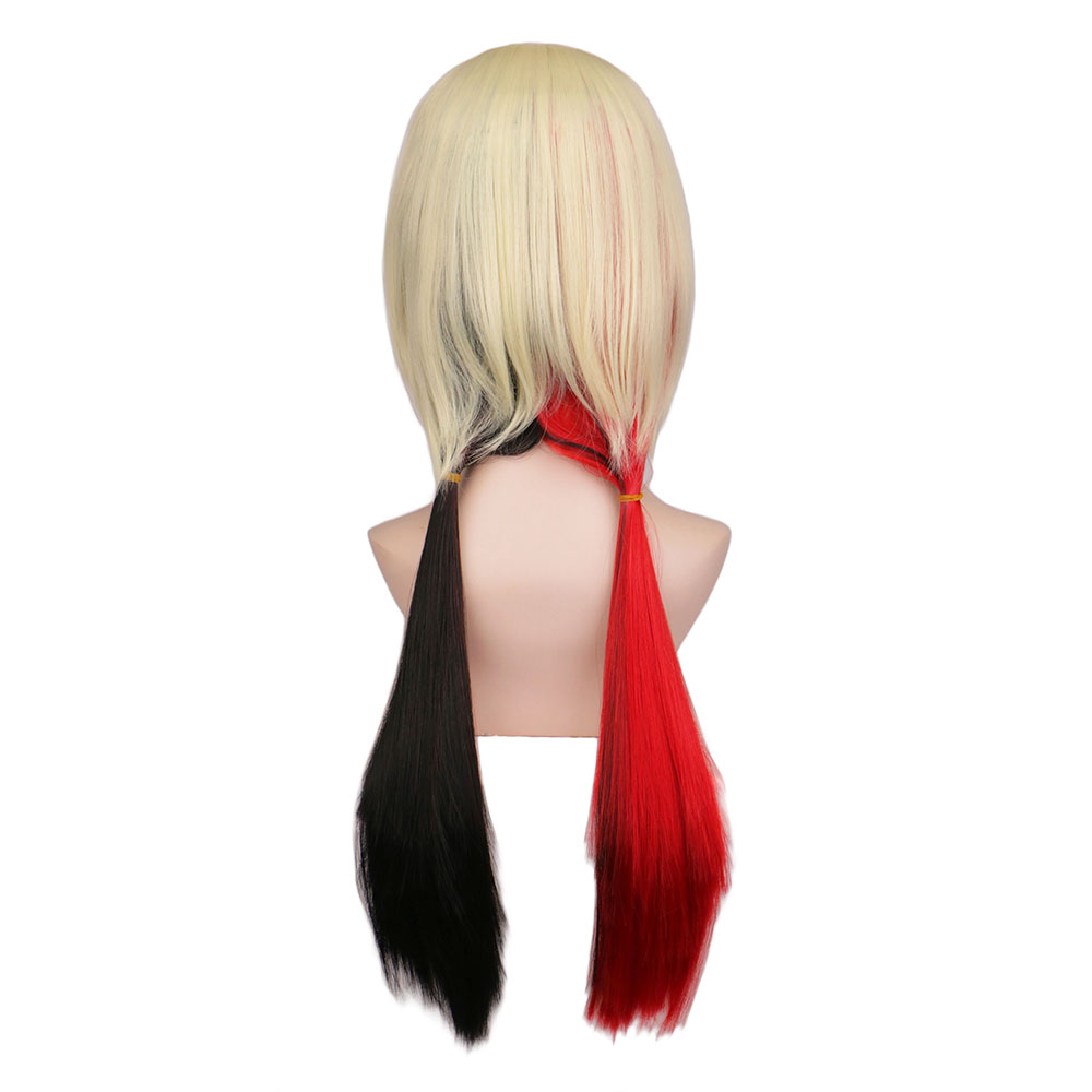 Reneecho Cosplay Perucas sinté - Anime Harley Quinn Cosplay avaliação e preço