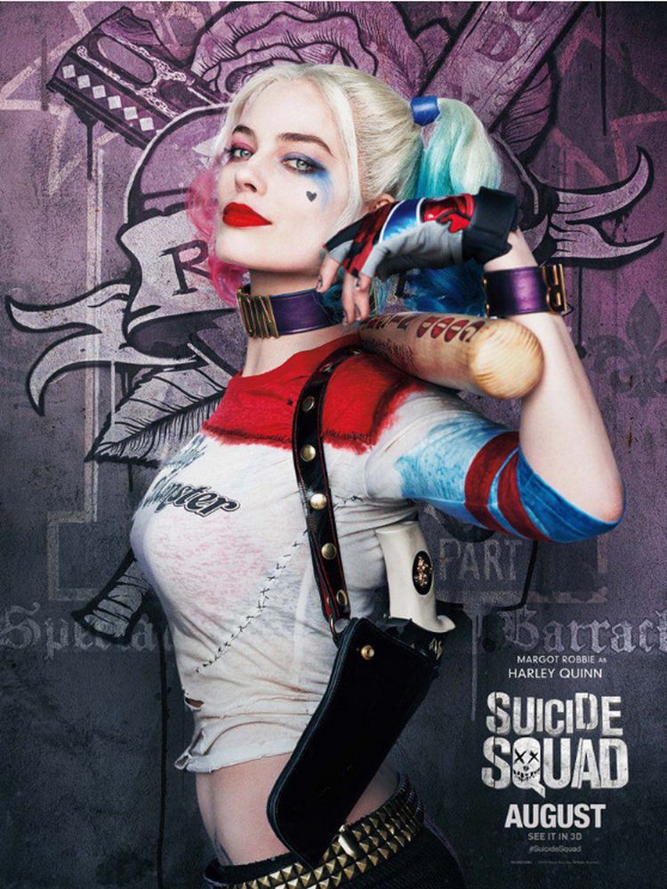 Fantasia de esquadrão suicida  - Anime Harley Quinn Cosplay avaliação e preço