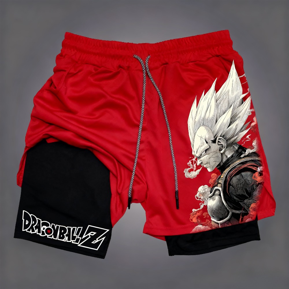 Shorts Masculinos Dragon Ball  - Dragon Ball Saiyan Armor avaliação e preço