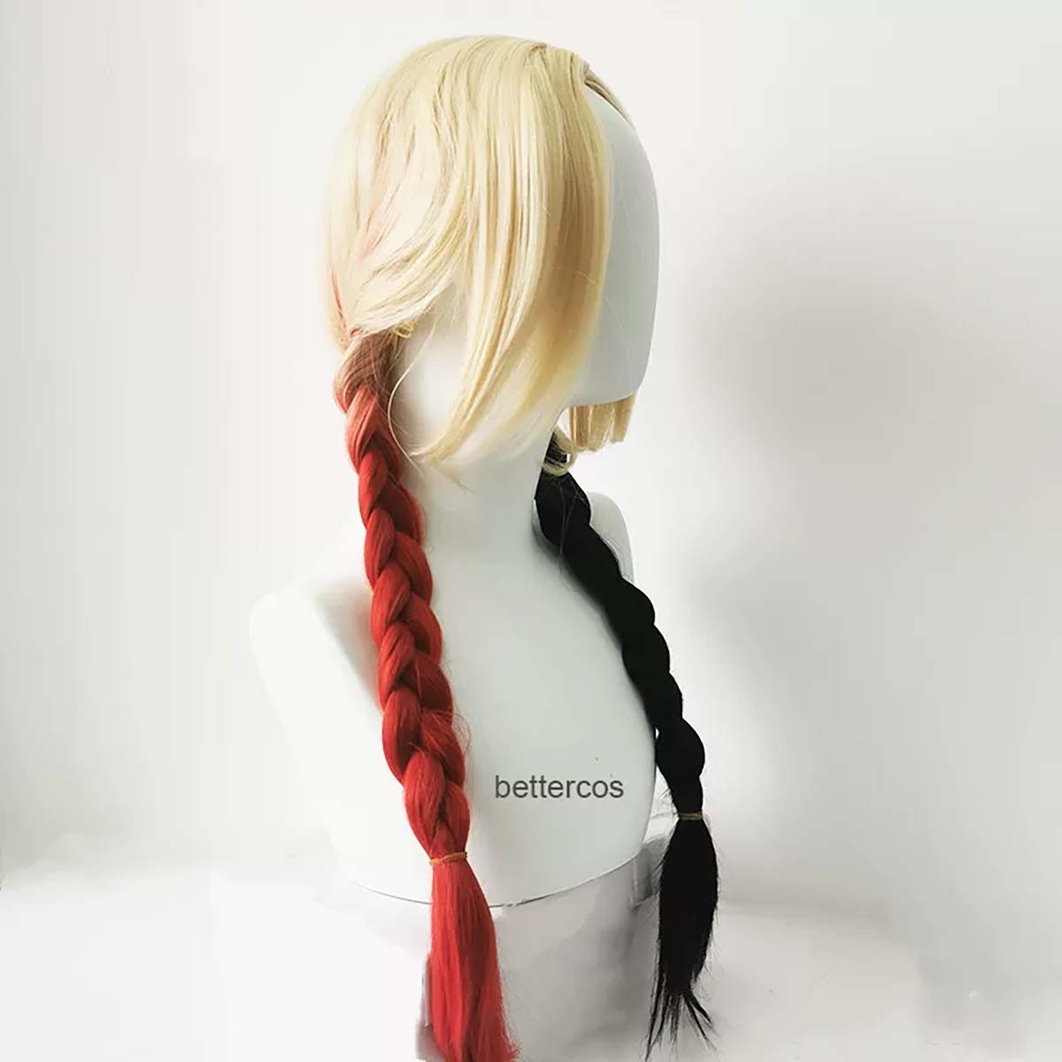 Peruca feminina para cosplay Q - Anime Harley Quinn Cosplay avaliação e preço