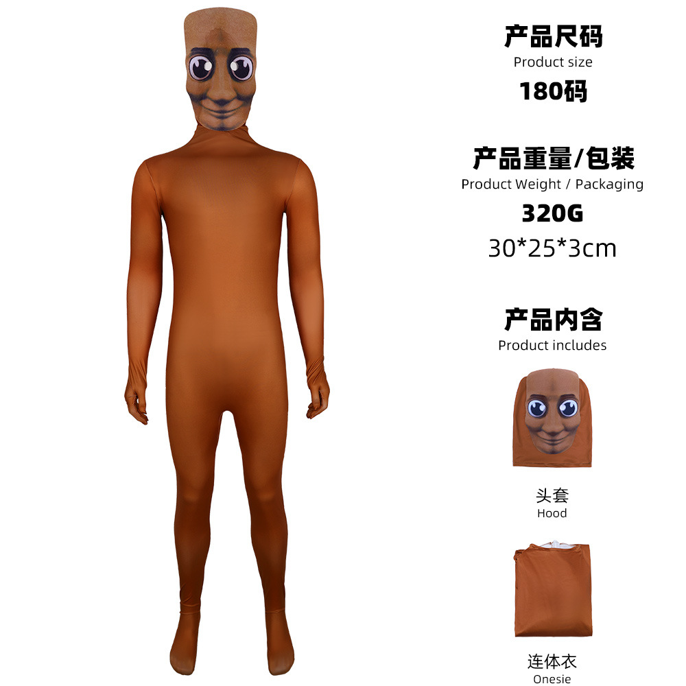 Fantasia de Homem Cartoon Marr - Anime Cosplay Face avaliação e preço
