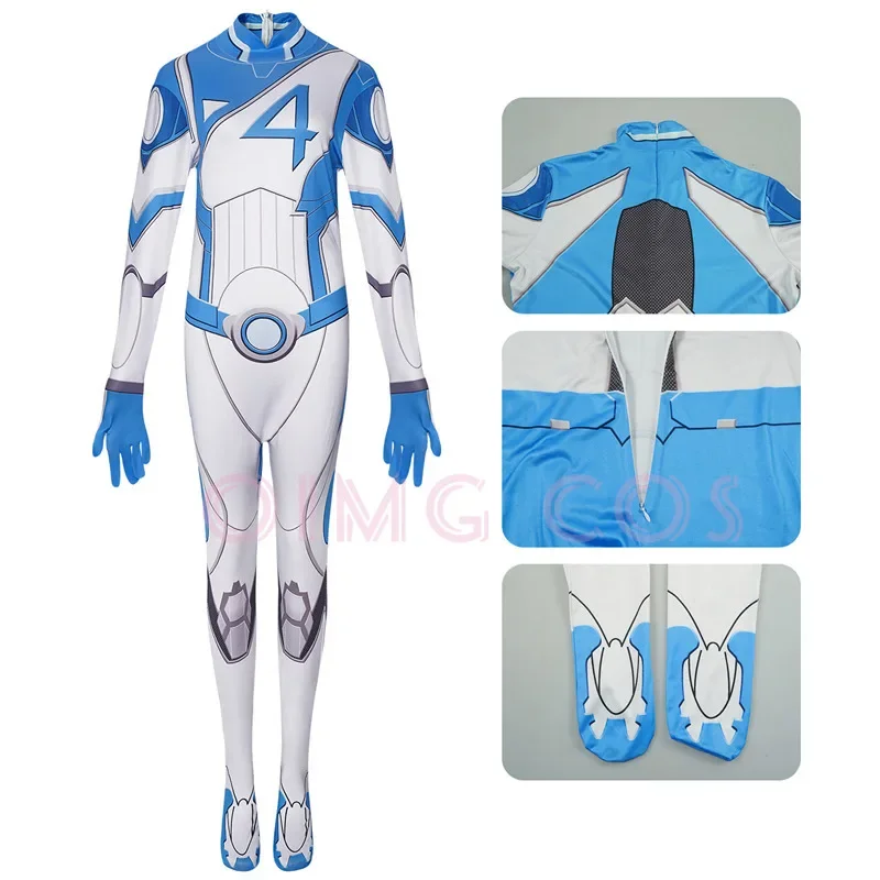 Fantasia de Cosplay da Mulher  - Anime Cosplay Jumpsuit avaliação e preço