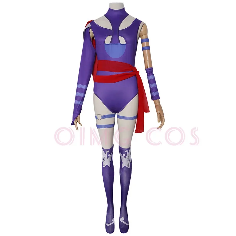 Fantasia de Cosplay da Mulher  - Anime Cosplay Jumpsuit avaliação e preço