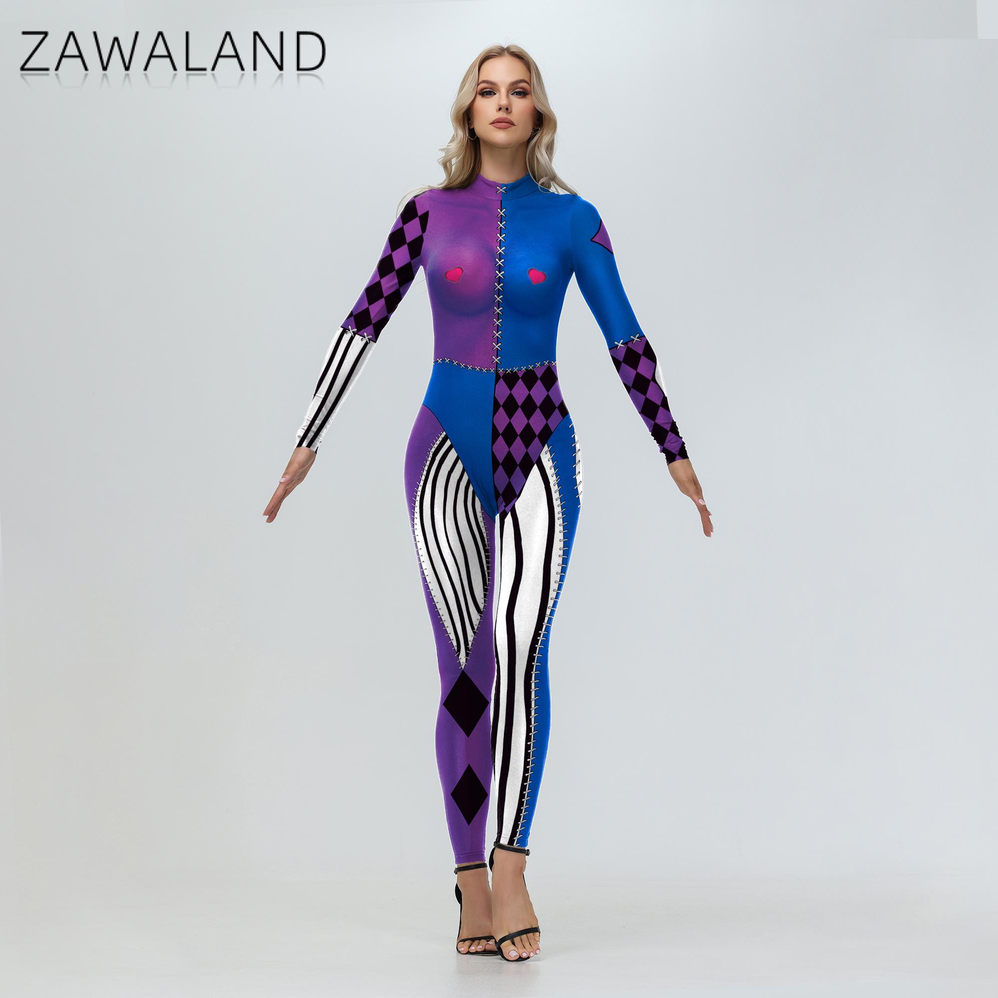 Zawaland palhaço harley cospla - Anime Harley Quinn Cosplay avaliação e preço