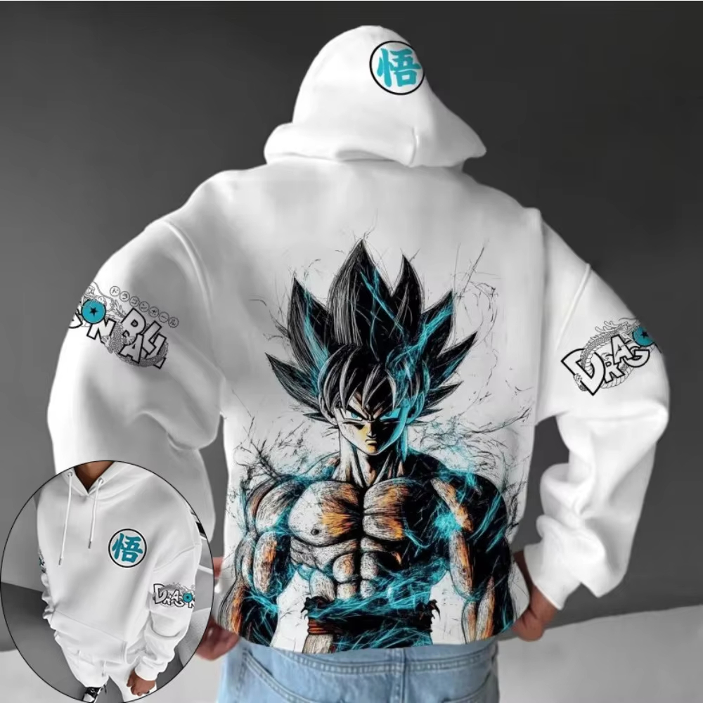 Dragon Ball moletom masculino  - Dragon Ball Saiyan Armor avaliação e preço