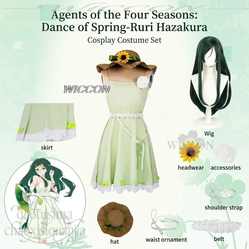 Anime Agents Of The Four Seaso - Anime Cosplay Dance avaliação e preço